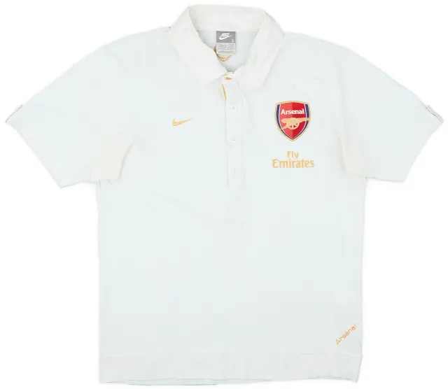2007-08 Arsenal Nike Polo Shirt - 8/10 - (S)