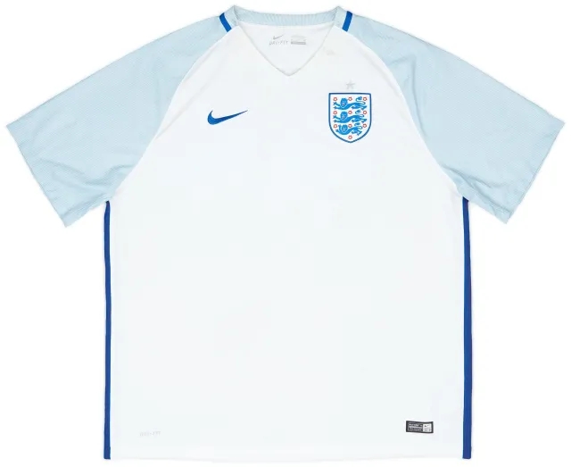 Nike 2016-17 England Home Shirt - 4/10 - (XXL)