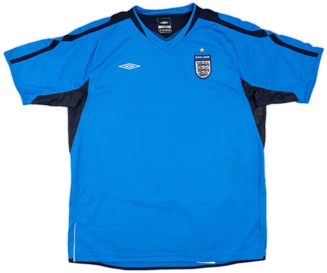 2004-06 England Umbro Training Shirt - 8/10 - (L)