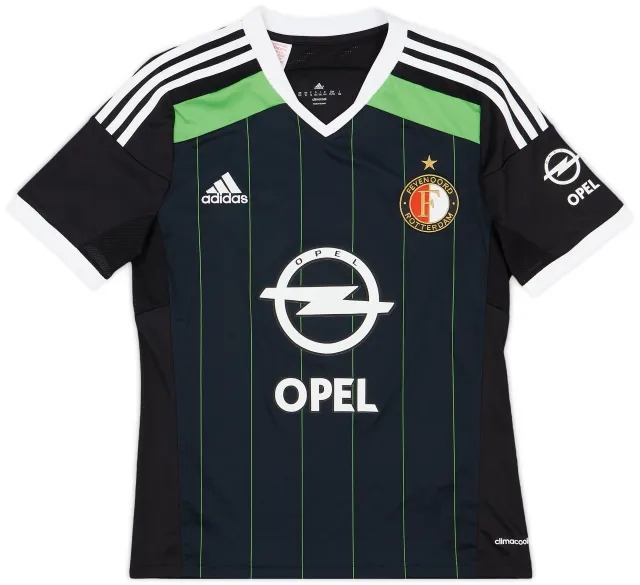 adidas 2014-15 Feyenoord Away Shirt - 9/10 - (XL.Boys)
