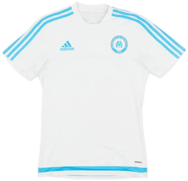 2015-16 Olympique Marseille adidas Training Shirt - 7/10 - (S)