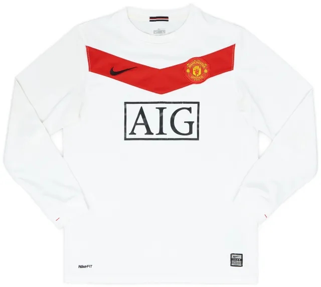 Nike 2009-10 Manchester United GK Shirt - 5/10 - (L.Boys)