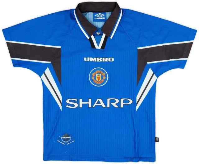 Umbro 1996-98 Manchester United Third Shirt - 6/10 - (L.Boys)