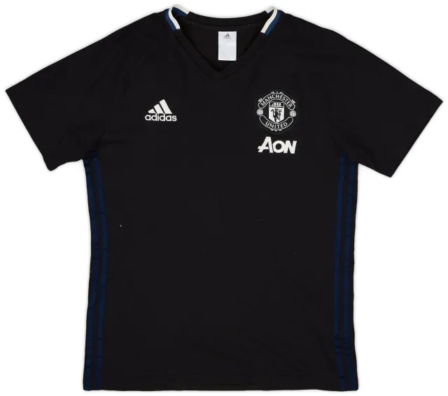 2016-17 Manchester United adidas Cotton Tee - 8/10 - (L)