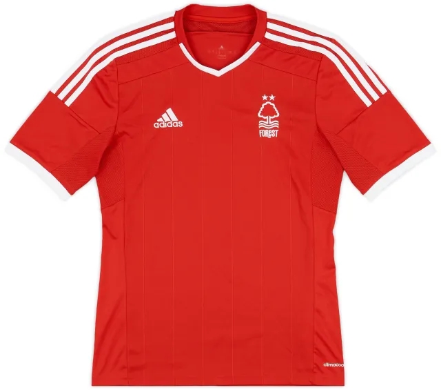 adidas 2014-15 Nottingham Forest Home Shirt - 9/10 - (S)