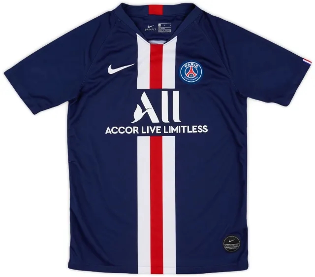 Nike 2019-20 Paris Saint-Germain Home Shirt - 7/10 - (L.Boys)
