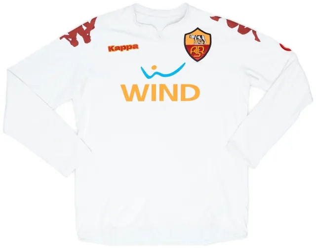 Kappa 2008-09 Roma Away L/S Shirt - 7/10 - (XL)