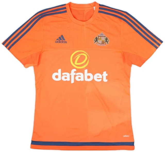 2015-16 Sunderland adidas Training Shirt - 9/10 - (M)