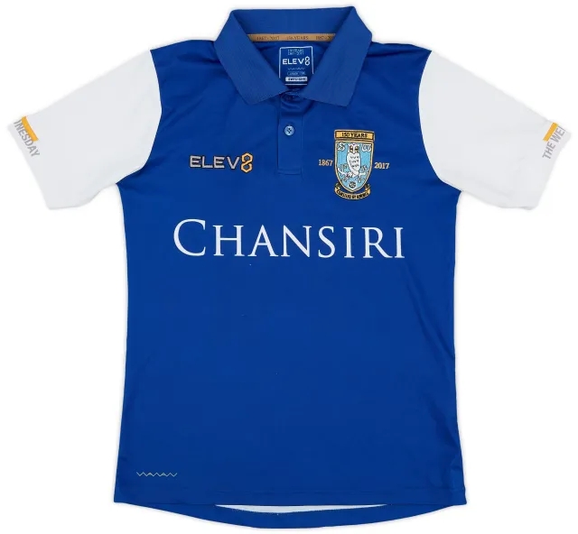 2017-18 Sheffield Wednesday Home Shirt - 8/10 - (M.Boys)