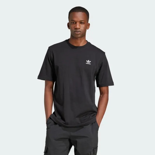 adidas Originals Trefoil Essentials T-Shirt - Black - Size 2XL - Black