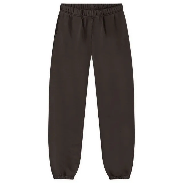 Les Tien Men's Heavyweight Classic Sweat Pants Vintage Black