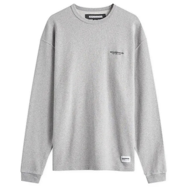 Neighborhood Men's Honeycomb Lightweight Sweatshirt Grey