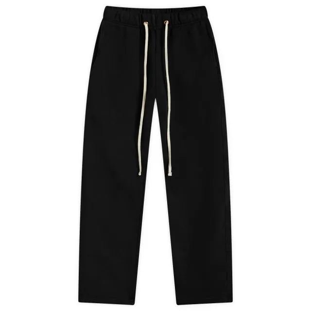 Les Tien Men's Heavyweight Classic Pants Jet Black