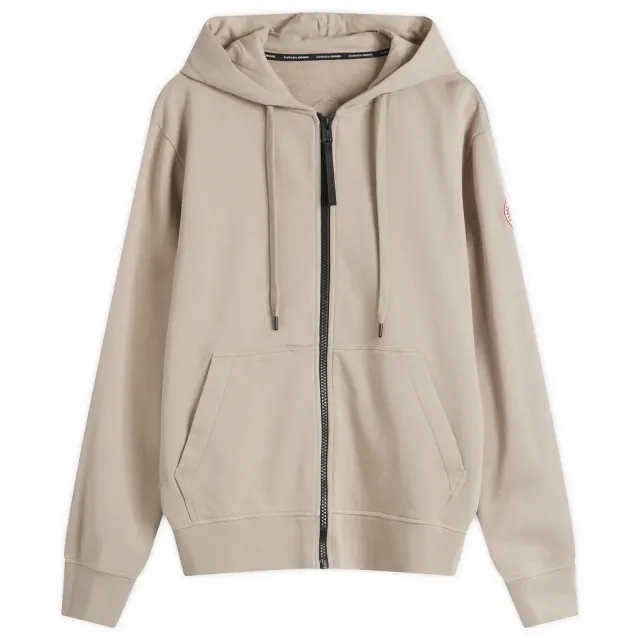 Canada Goose Men's Huron Full Zip Hoodie Limestone