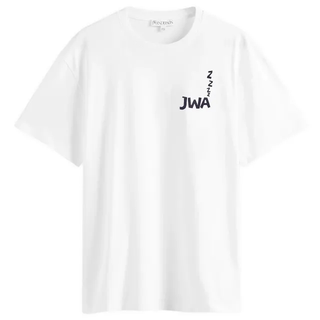 JW Anderson Women's Jwa Back Print T-Shirt White