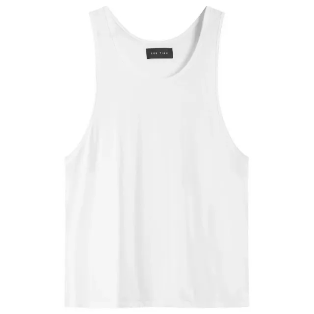Asics Les Tien Men's Lightweight Tank Top White
