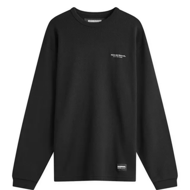 Neighborhood Men's Honeycomb Lightweight Sweatshirt Black