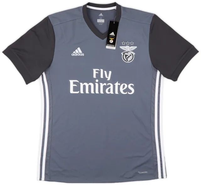 adidas 2017-18 Benfica Away Shirt Raul #9 (M)