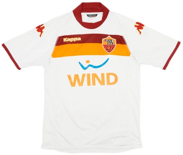 Kappa 2009-10 Roma Away Shirt De Rossi #16 - 6/10 - (M)
