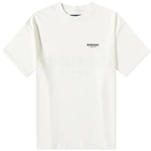 Represent Men's Owners Club T-Shirt Flat White