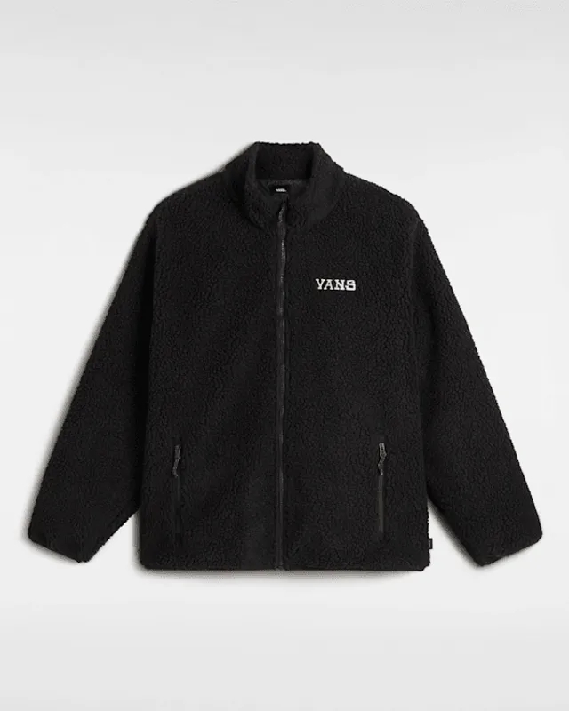 Vans - Nimi Full Zip Sherpa Jacket, Man, Black
