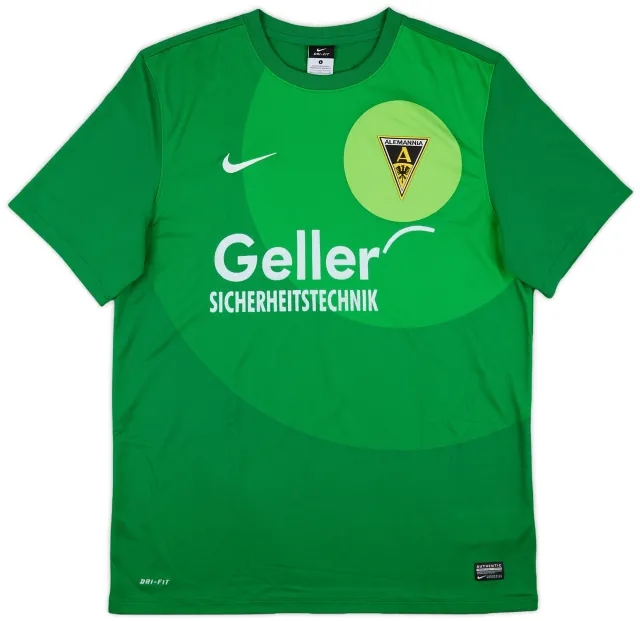 Nike 2012-13 Alemannia Aachen S/S GK Shirt - 8/10 - (L)