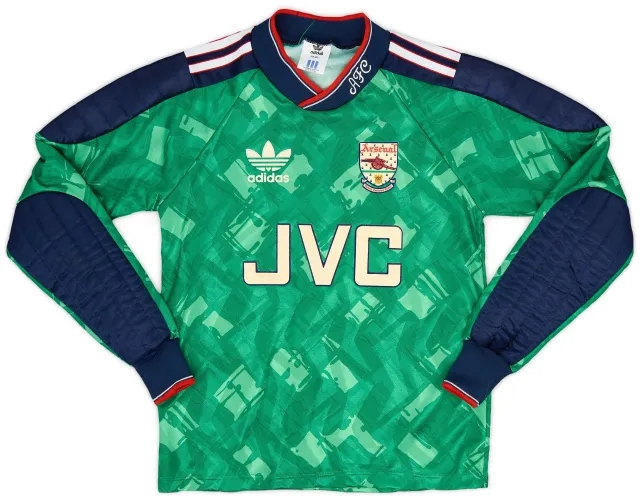 adidas 1990-91 Arsenal GK Shirt - 9/10 - (M.Boys)
