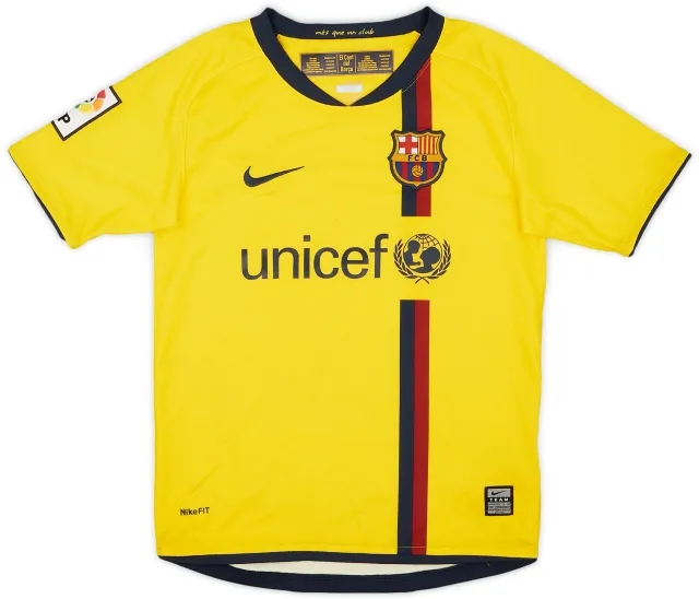 Nike 2008-10 Barcelona Away Shirt - 8/10 - (S.Boys)