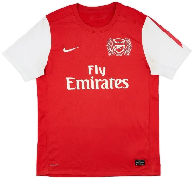 Nike 2011-12 Arsenal Home Shirt - 5/10 - (XL.Boys)