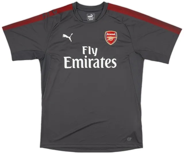 2017-18 Arsenal Puma Training Shirt - 9/10 - (XL)