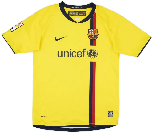 Nike 2008-10 Barcelona Away Shirt - 8/10 - (L.Boys)