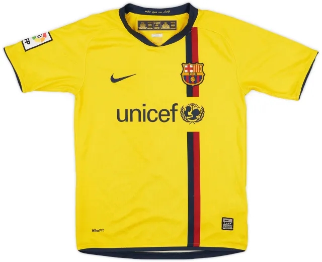 Nike 2008-10 Barcelona Away Shirt - 8/10 - (M.Boys)