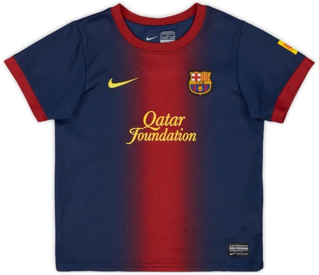 Nike 2012-13 Barcelona Home Shirt - 9/10 - (5-6 Years)