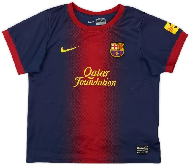 Nike 2012-13 Barcelona Home Shirt - 6/10 - (5-6 Years)