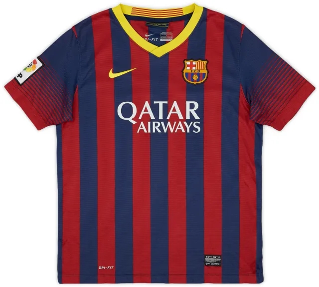 Nike 2013-14 Barcelona Home Shirt Messi #10 - 8/10 - (M)