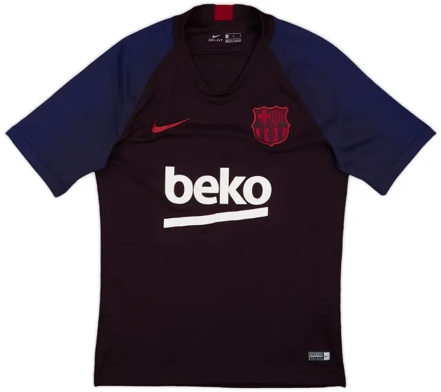 2019-20 Barcelona Nike Training Shirt - 8/10 - (M)