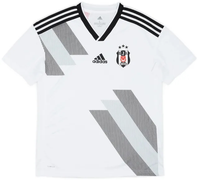 adidas 2019-20 Besiktas Home Shirt - 9/10 - (L.Boys)