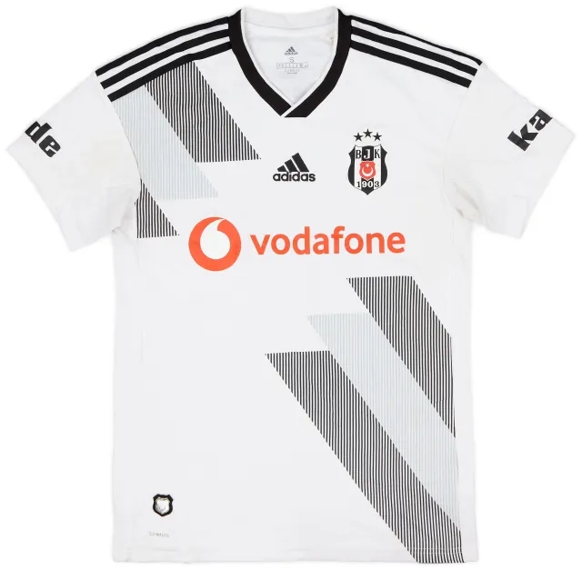 adidas 2019-20 Besiktas Home Shirt - 8/10 - (S)