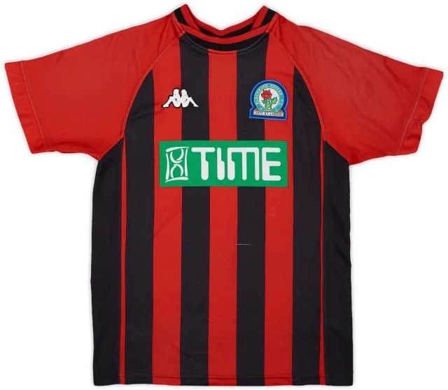 Kappa 2000-02 Blackburn Away Shirt - 7/10 - (L.Boys)