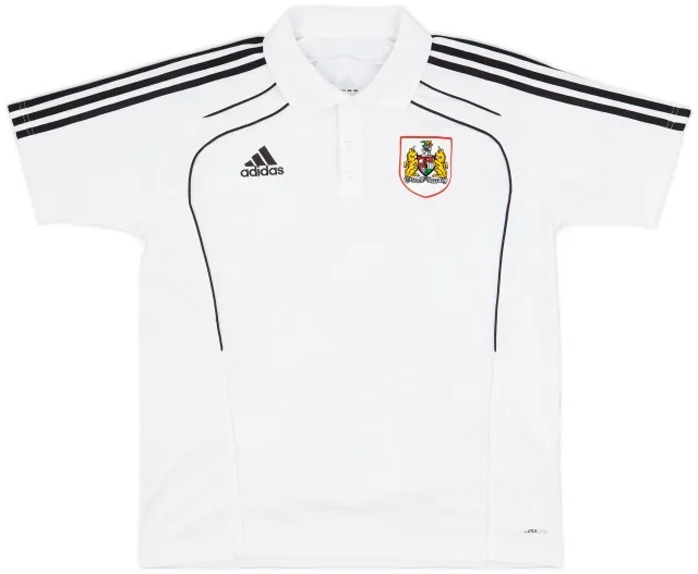2010-11 Bristol City adidas Polo Shirt - 5/10 - (L/XL)
