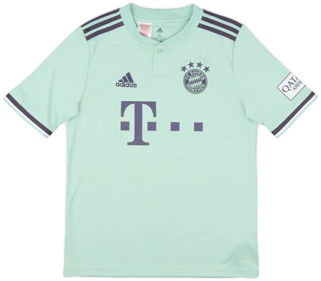 adidas 2018-19 Bayern Munich Away Shirt - 8/10 - (XL.Boys)