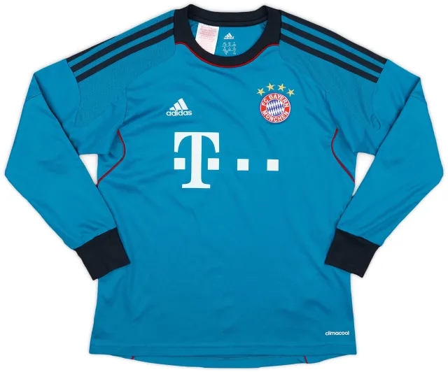 adidas 2013-14 Bayern Munich GK Shirt - 9/10 - (M.Boys)