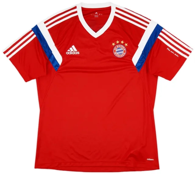 2013-14 Bayern Munich adidas Training Shirt - 8/10 - (L)