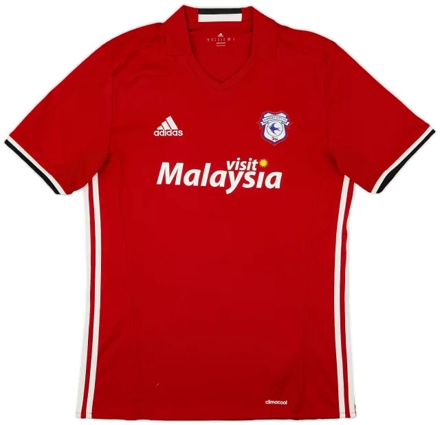 adidas 2016-17 Cardiff Away Shirt - 7/10 - (M)
