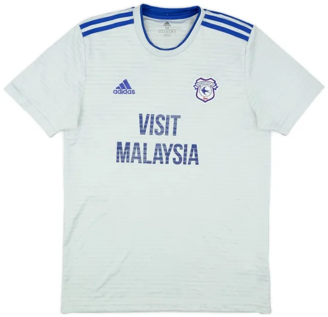 adidas 2018-19 Cardiff City Away Shirt - 5/10 - (M)