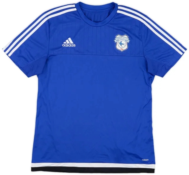 adidas 2015-16 Cardiff City adizero Training Shirt - 7/10 - (L)
