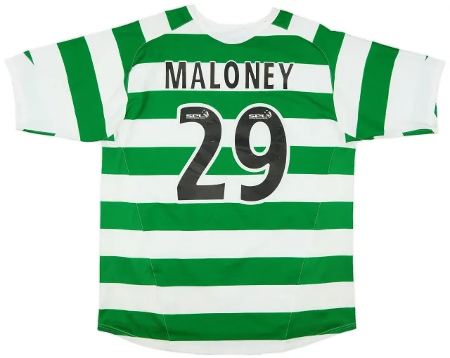 Nike 2005-07 Celtic Home Shirt Maloney #29 - 5/10 - (L)