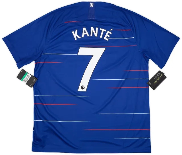 Nike 2018-19 Chelsea Home Shirt Kante #7 (XL)