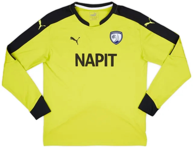 Puma 2015-16 Chesterfield GK Shirt - 7/10 - (XL.Boys)