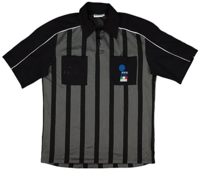1990s FIGC Diadora Referee Shirt - 4/10 - (L)